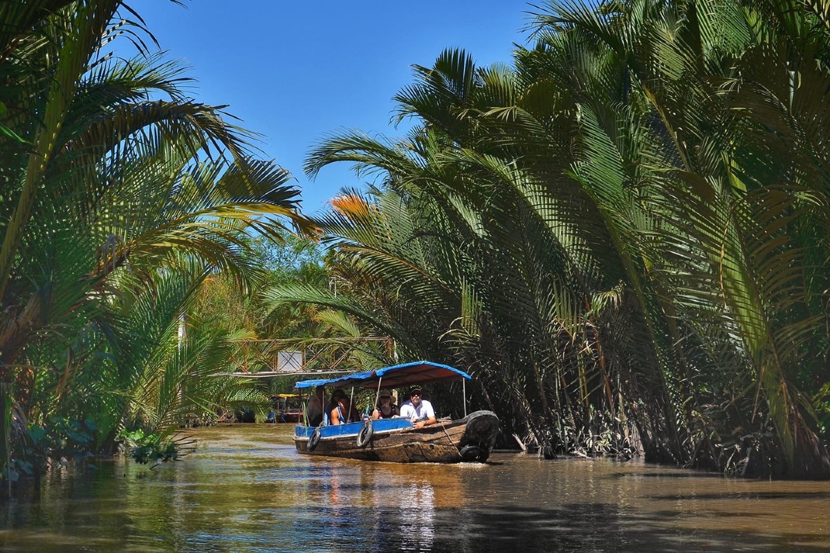 arroyos dans le Delta du Mekong