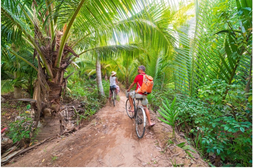 balade a velo a Ben Tre