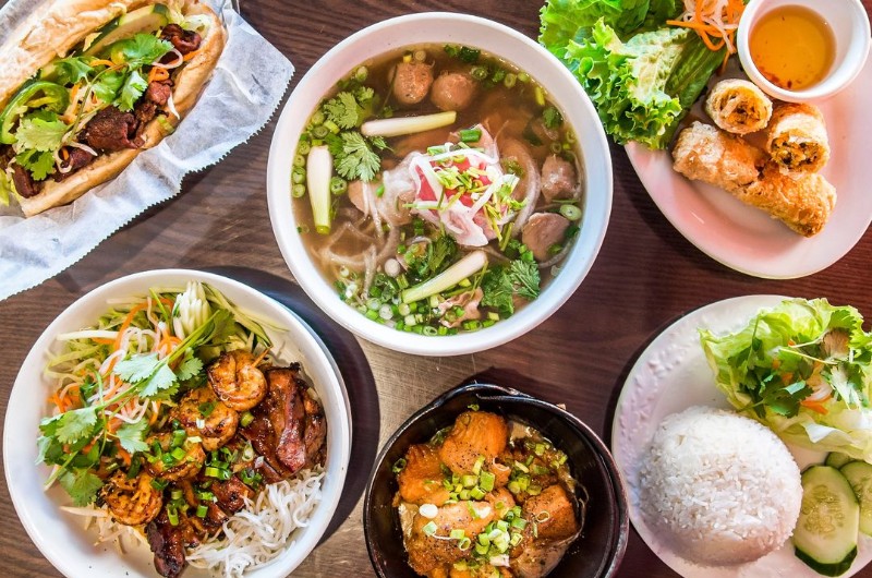 PLATS VIETNAMIENS gastronomie riz nems legumes viande boeuf soupe pho