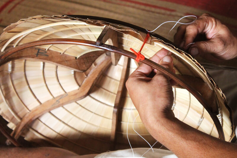 chapeau conique fabrication 2